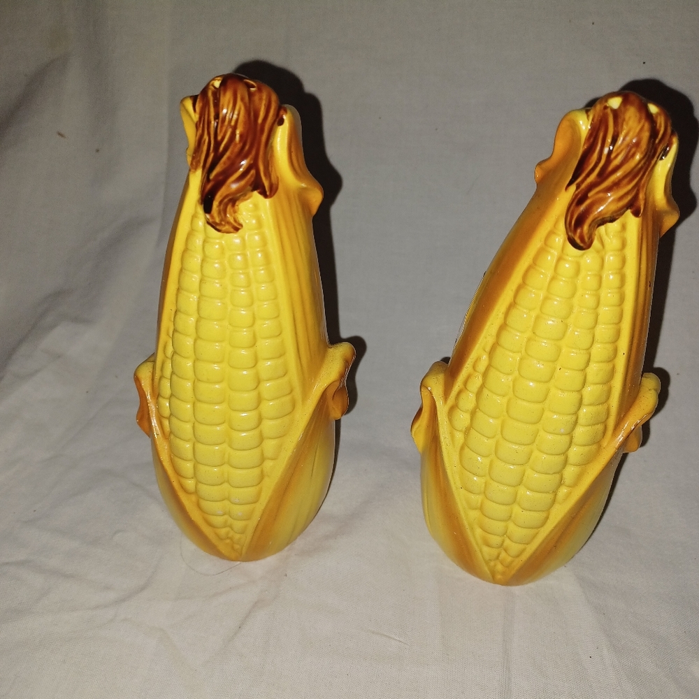Vintage Corn Salt and Pepper Shakers